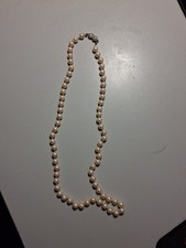 Vintage Halskette Perlen