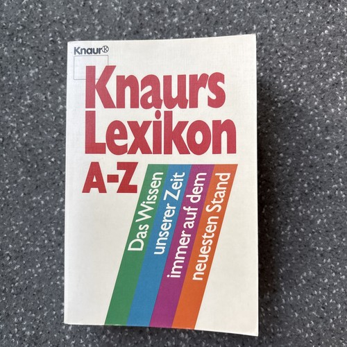 Knaurs lexikon z das - lexikon, z: