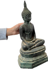 ANTIKER BRONZE BUDDHA THAI