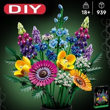 Blumen Bauklötze Set