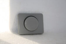 Berker Modul MB Dimmer Blende Abdeckung in hellgrau grau - neuwertig