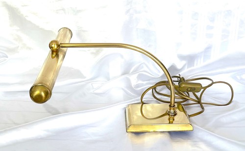 Messing bauhaus klavierlampe - messing,