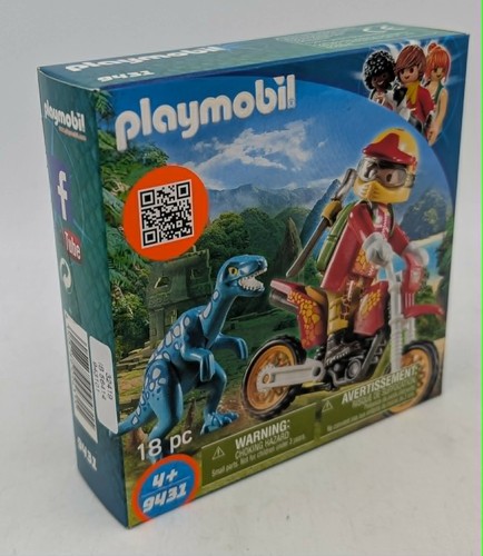 Playmobil 9431 motocross - playmobil, motocross-bike
