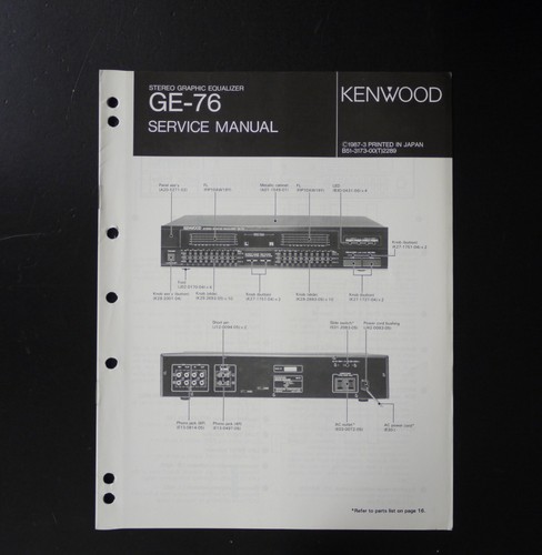 Original kenwood graphic - ge-76,