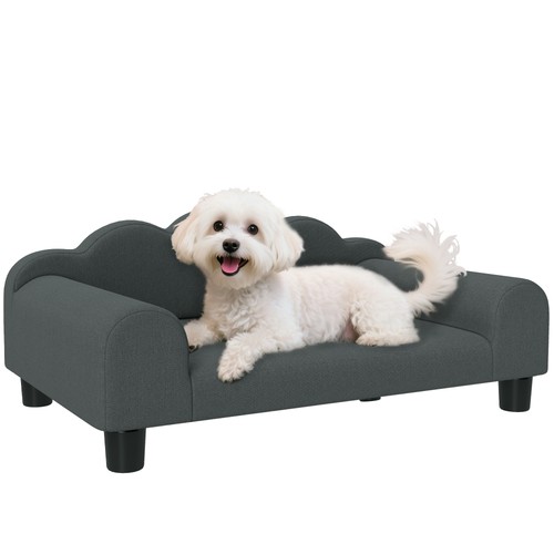 Hundesofa samt dunkelgrau - hundesofa,