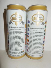 2 BITBURGER FORMEL 1 Bierdosen