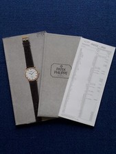 PATEK PHILIPPE Katalog Kollektion 1987 u.a. Nautilus mit Preisliste
