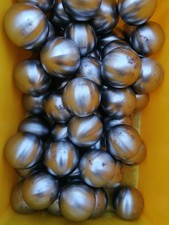 50 Stück Eisen Hohlkugel, hohle Stahlkugel Ø 60 mm, Eisenkugel geschliffen