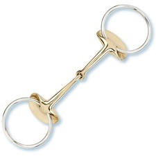 Stübben Steeltec Gebiss 2264 Golden Wings Trense einfach gebrochen