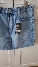 Jeansrock Mit Etikett