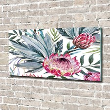 Glas-Bild Wandbilder Druck auf