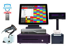 2026 TSE Schnell-Kasse für Handel Kiosk Laden Soft Drucker Scanner Geldlade 