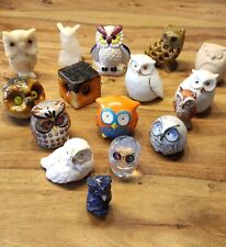 Konvolut versch. Eulen Vintage sehr guter Zustand, aus Sammlung versch.Materiali