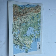 1973: Karte von Kanada alter