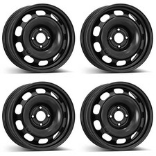 4 Alcar Stahlfelgen 6.5Jx16 Zoll ET38 4x108 für Opel Corsa 4er Satz