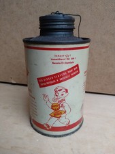 Öldose mit Inhalt Benzin Zusatz Autol Desolite alt Tankstelle Werbung Oldtimer 