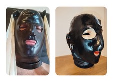 100% Latex Maske Gr. 56 ---