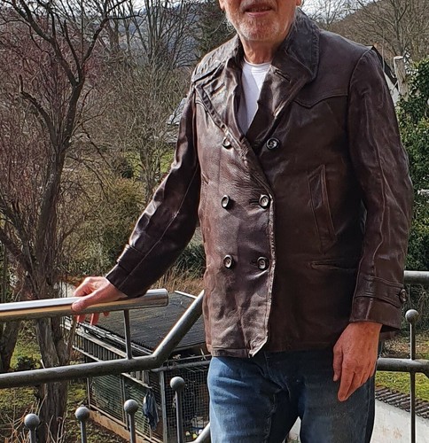 Original leder fliegerjacke - original, leder-fliegerjacke