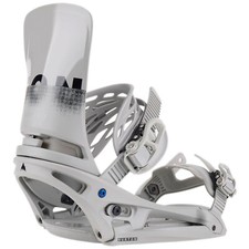 Burton Cartel X EST Herren Snowboard Bindung Schnallenbindung Gray Logo NEU