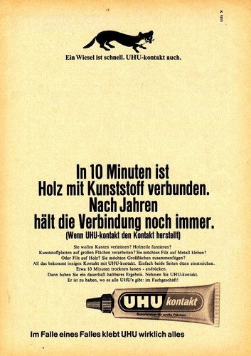 3w20950 alte reklame von 1966 - alte,