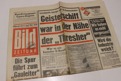 Bildzeitung 1963 april - bildzeitung,