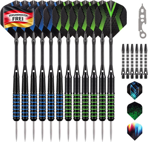 Dartpfeile set mit aluminium - dartpfeile,