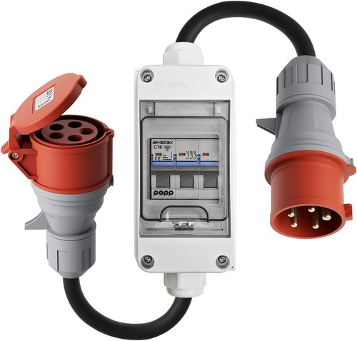 Cee adapter 32a stecker - 32a,