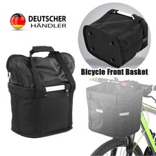 Fahrradkorb Lenkerkorb Einkaufstasche abnehmbar Wasserdicht Vorne Lenkerkorb DE