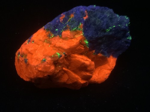 Calcit,Willemit,UV,Sterling
