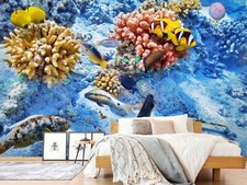 3D Niedlich Fisch Koralle