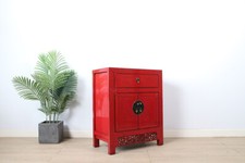 Antike chinesische Kommode rot #M-KOM-YF95