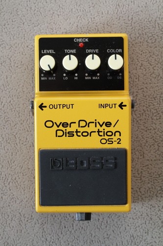 Boss overdrive distortion - overdrive,