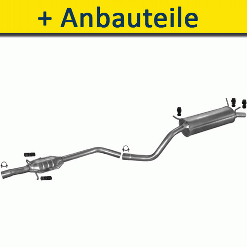 Auspuff auspuffanlage für - auspuff,