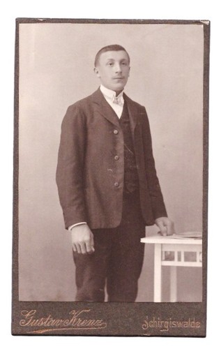 Cdv foto 1900 feiner herr - 1900,,
