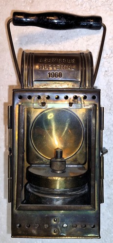 Alte eisenbahner lampe - alte,