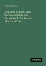 Uhrmacher-Lexikon, oder