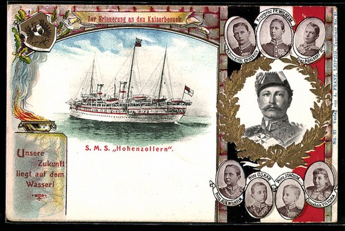 Kriegsschiff m s - kriegsschiff, s.m.s