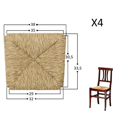 Set ersatzteile sitzfläche - set, 4