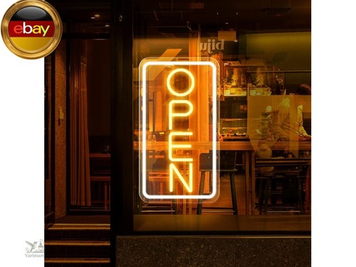Neon schild leuchtreklame - neon,