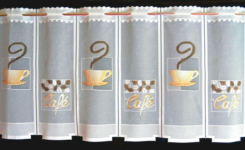 Kaffee scheibengardine küche - kaffee,