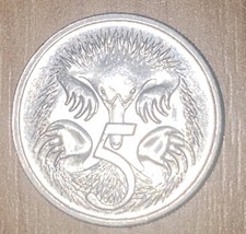 Seltene 5p Münze Elizabeth II