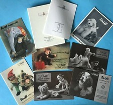 7x Steiff Repro-Katalog 1949-1953 Club Originalverpackung Englisch Übersetzung