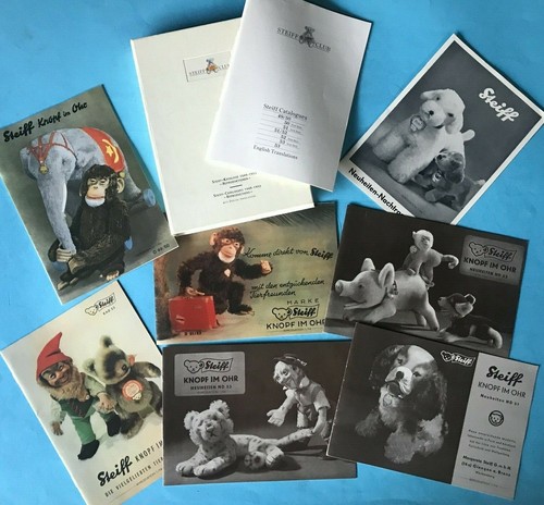 Steiff repro katalog - 7x,