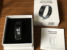 activity tracker with touchscreen neuwertig