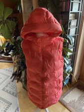 Ever Me Takko Stepp Weste Jacke Lang M 38 Damen Mantel Orange Apricot Top