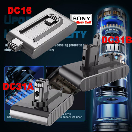 6400mah akku für dyson dc45 - 6400mah,