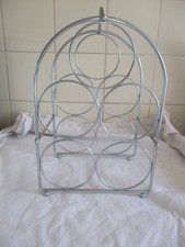 Weinregal aus Metall für 5 Flaschen