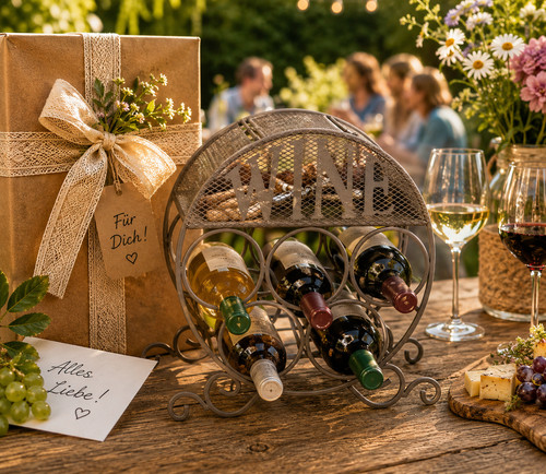 Wein flaschenständer - wein,