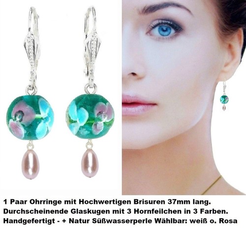 Ohrringe mit brisuren - ohrringe,
