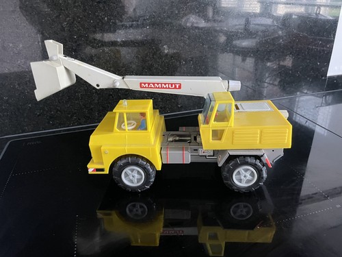 Ddr mammut spielzeug lkw kran - spielzeug,